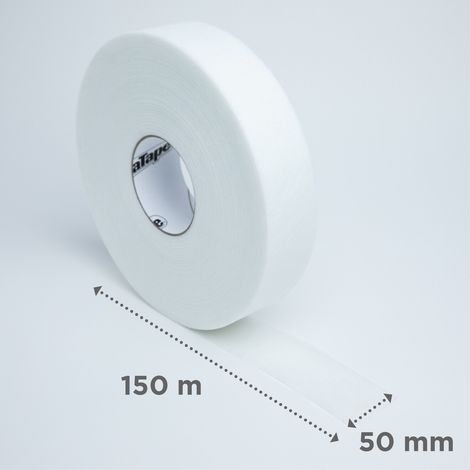 Adfors – Bande à joint en fibre de verre 50 mm x 150 m – Rendu fini invisible – Résiste aux moisissures – Pour cloisons sèches