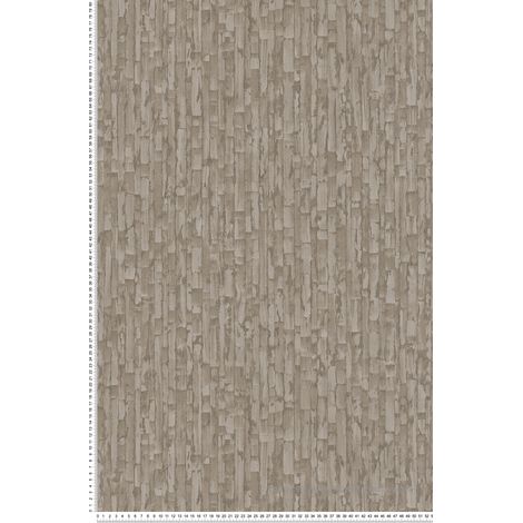 Papier peint intissé Vintage Beige, Gris - 10,05 x 0,53 m (1/3)