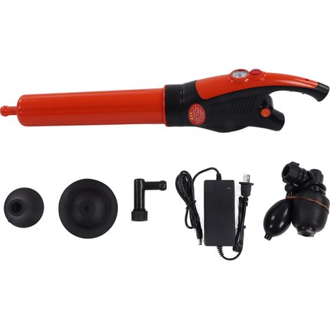 Tuyau de vidange électrique Blaster haute pression automatique, piston de toilette, nettoyeur rapide et efficace (1/5)