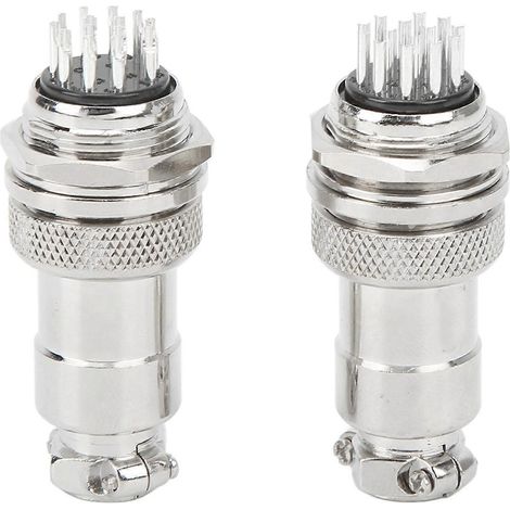 connecteurs mâles/femelles 14 broches de qualité aéronautique pour appareils mécaniques (1/4)