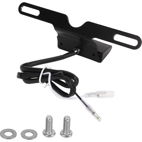 Éclairage de plaque d'immatriculation moto LED blanc brillant résistant aux intempéries, compatible avec MT10, MT09, MT07, MT03, MT01 et MT25 (1/5)