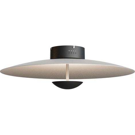 Plafonnier Scala Ø 60 cm noir avec nickel - 5195-05-37-60 (1/3)