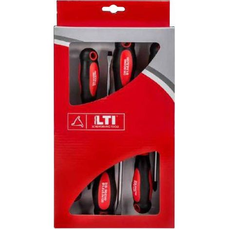 ASSORTIMENTO CACCIAVITI  LTI - TAGLIO E CROCE - 6PZ