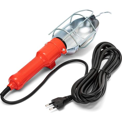 Lampada a parabola metallica cavo mt 10