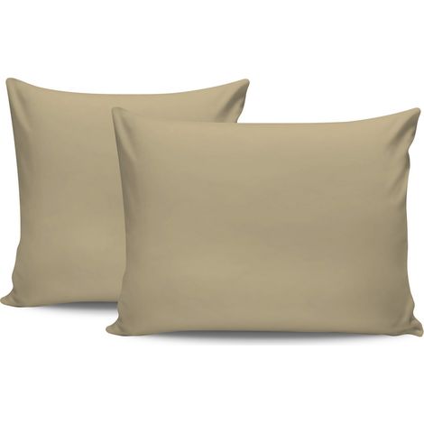 Funda de almohada Set Beige (1/4)