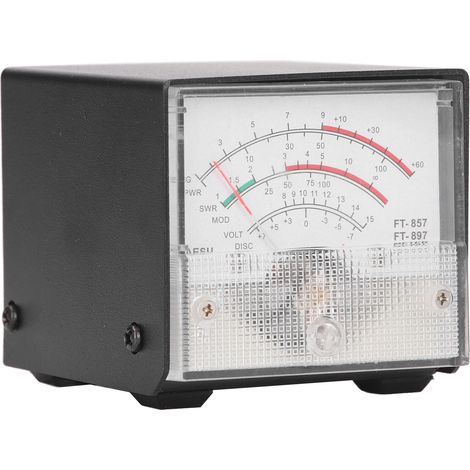 SWR-Testmeter mit Zeigeranzeige und Stehwellenverhältnis-Messgerät für Yaesu FT857 und FT897 (1/5)