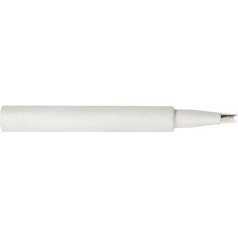 Velleman Ersatzlötspitze 2 mm, meißelförmig, kompatibel mit -Lötstationen (VTSSC30N) und (VTSSC40N) für feine und präzise Lötarbeiten (1/4)