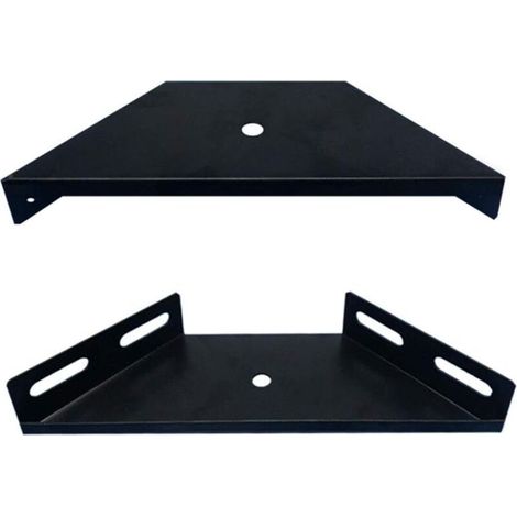 2 x Corner Bracket Trapezoidal Plate Corner Flange Corner Support Bed Frame Accessories Furniture Fixing Corner Connector