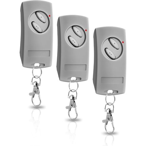 Set mit 3 Ersatzteilen für Ecostar RSC2, RSE2, 433,92 MHz Handsender, 2-Kanal-Garagentoröffner, für Liftronic 500, 700, 800 Garagentore