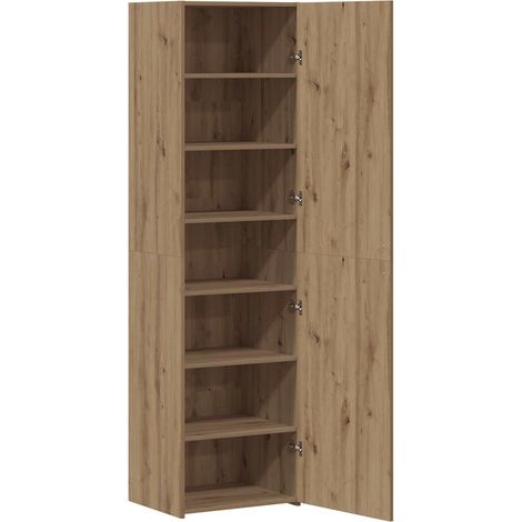 Maison Exclusive - Credenza 2 pcs Rovere artigianale 50 x 42,5 x 185 cm
