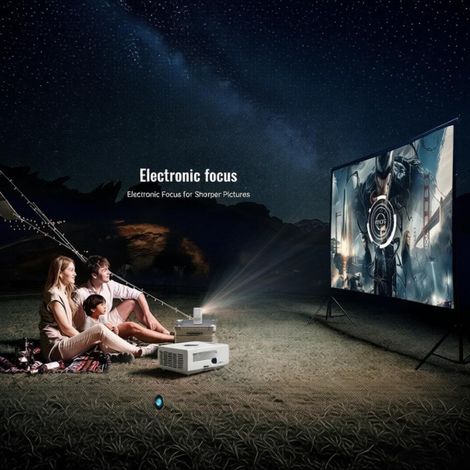 Projecteur H1P Ultra Compact 1080P WiFi Bluetooth Salon Chambre (1/5)