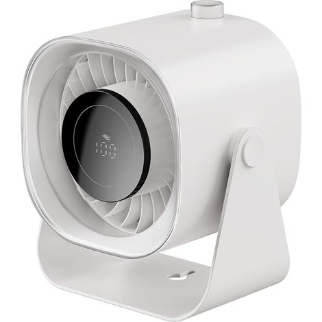 Ein praktischer Mini-Tischventilator, der sich leicht aufhängen lässt und über einen eingebauten 5000-mAh-Akku zur Luftkühlung verfügt. (1/5)