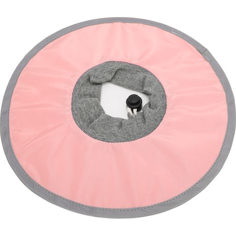 Collar de recuperación, ajustable, impermeable, de poliéster, antilamido, para gatos después de una cirugía (1/5)
