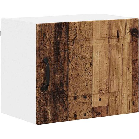 Meuble mural de cuisine,Armoire de cuisine avec porte Bois Ancien 50 x 31 x 40 cm CFW58502 (1/5)