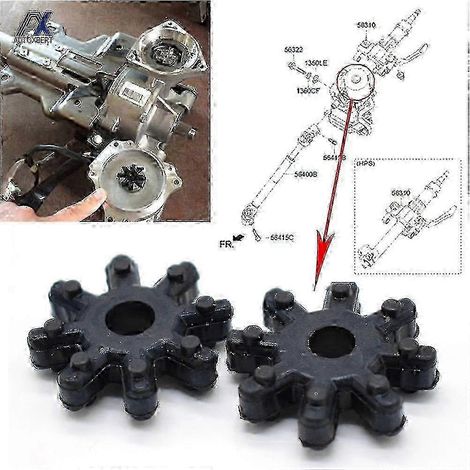 Accouplement de direction universel Hyundai Kia 563152k000fff (2 pièces)