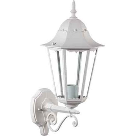 LANTERNA DA PARETE 'ERMES UP 8' Colore Bianco