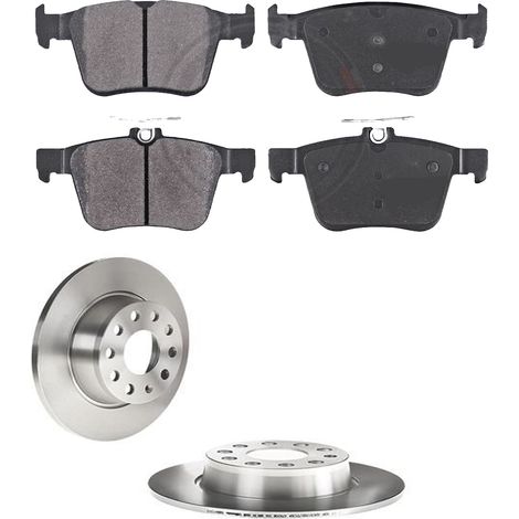 KIT FRENI POSTERIORI compatibile con VW GOLF ALLTRACK VII VARIANT (BA5,BV5) - DISCHI + PASTIGLIE OEM: P 85 124 , P 85 125 / 18117 , 18319 /SOSTITUZIONE DIRETTA/BASSA POLVERE/SILENZIOSO (1/5)