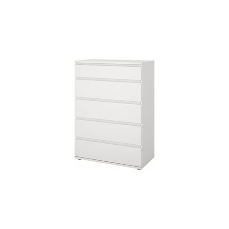 KIT CASSETTIERA NOVA 5 CASS 76,8X40X106,6CM BIANCO