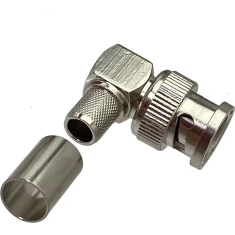 Conector BNC para cable angular LMR300, RF7 (1/3)