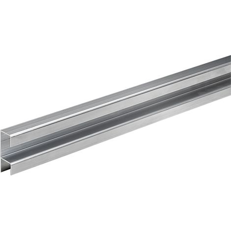 Hettich Führungsprofil, oben, 6000mm, STB 12, 46420, silber, blank (1/4)