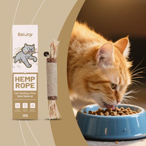 Bâtonnets à mâcher mignons pour chats, doux pour les dents, qui satisferont les envies de votre animal. Friandise à mâcher pour animaux de compagnie. 1 pièce. -- AKRACING (1/5)