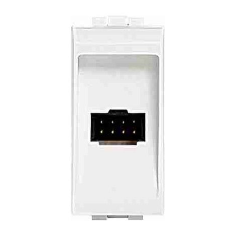 Prise 8 voies BTI336985 pour installation sur bureau d'un standard téléphonique de conciergerie