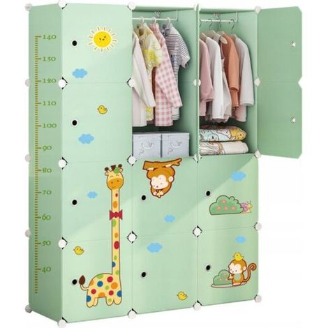 Armadio modulare per bambini 147x111x47 cm (1/3)