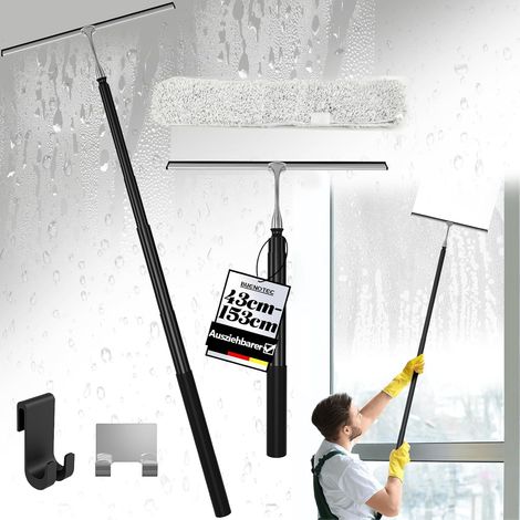 Raclette de Douche Extensible à Long Manche 43-153 cm – Raclette de Douche (1/5)