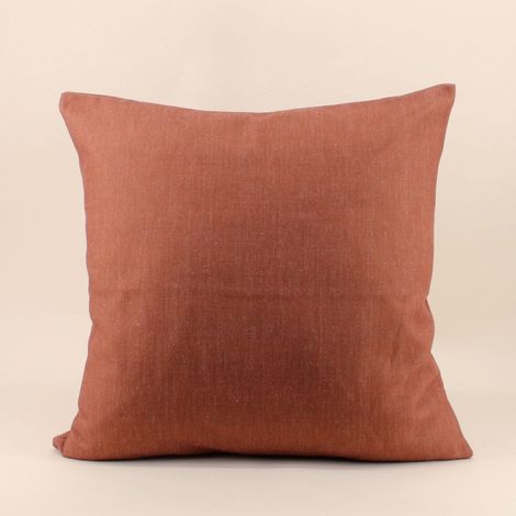 Coussin déperlant & anti uv  marron 60x60cm