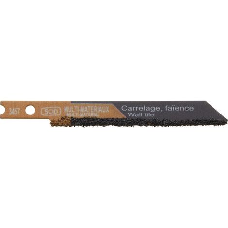 Stichsägeblatt Fliesensäge U-förmig, 75 Grit, 30 mm