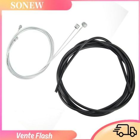 Sonew Ensemble de câbles de frein Kit de Boîtier de Câble de Frein pour Vélo de Montagne, Réponse de Freinage sport outillage (1/5)