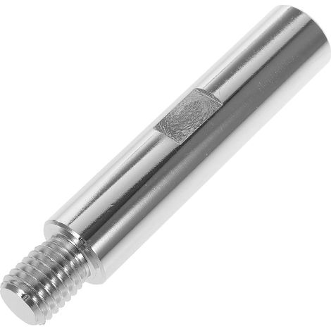 Rallonge pour Polisseuse en Acier Argenté Structure Solide et Installation Stable, Bielle Allongée à Angle pour Outils de Polissage Professionnels (1/5)