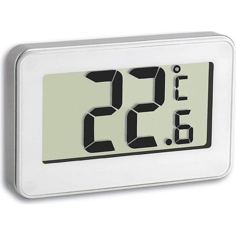 Weißes digitales Thermometer (1/4)