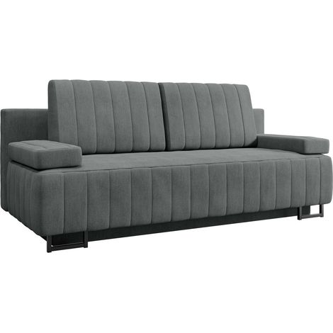 Sofá cama Columbus 152, Lumo 75, Almacenaje, 0, 90x200x90cm, Muebles ya montados