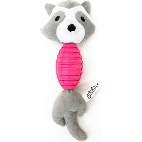 Beißring de dog gloriagloriaglory zar mit Ton Polyester eva Gummi Polypropylen Waschbär (1/5)