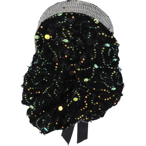 Muslim Turban Hat Stylish Elegant Soft Lightweight Comfortable Stretch Head Wrap for Daily Use WorshipBlack (1/5)