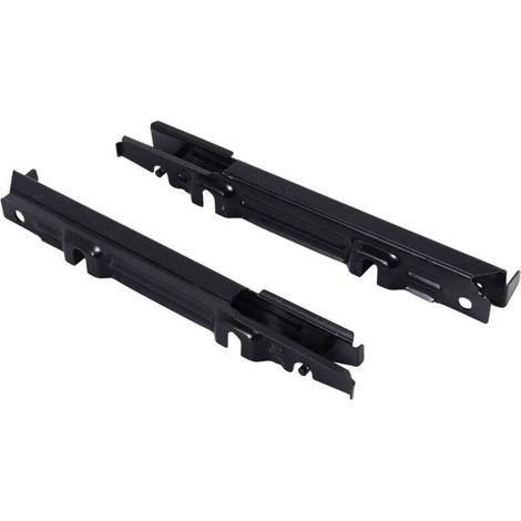 Support Pare-Chocs - Métal - Pour Mercedes-Benz W203 et CLK - Noir - 2 Pièces (1/4)