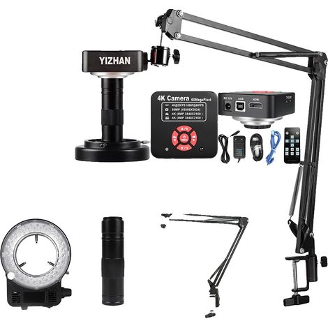 Kit HDMI VGA da 13 MP, zoom 150x, sensore Sony da 8,42 MP, kit 4K da 60 MP, 0-150x (1/2)
