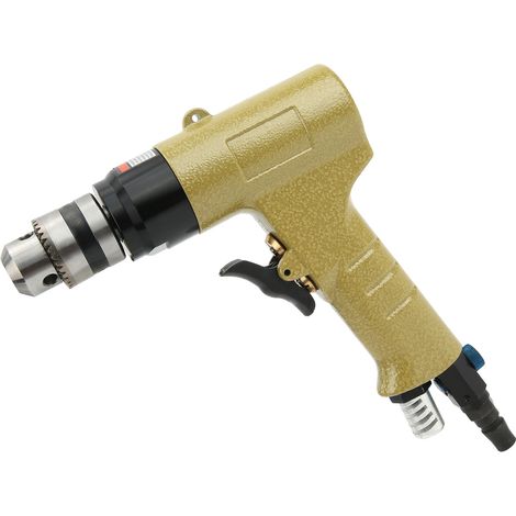 Perceuse pneumatique pistolet type pistolet, machine de perçage industrielle pour bois, rotation horaire/antihoraire, 3/8" (10 mm), KP-550N (1/5)