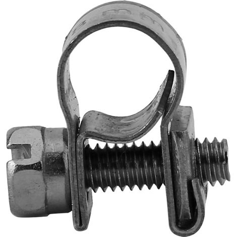Collier Carburant 6Mm,Collier De Serrage 6Mm,Collier Serrage 6 Mm,6Mm Hose Clamp,Collier De Serrage Inox,Collier De Serrage Tbar Pour 10 Pièces En Acier Inoxydable Mini Tuyau De Conduite De Carburant (1/5)