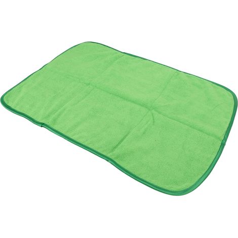Serviette de lavage auto épaisse et absorbante, chiffon de nettoyage pour l'entretien automobile, 40 x 60 cm, gris-vert (1/5)