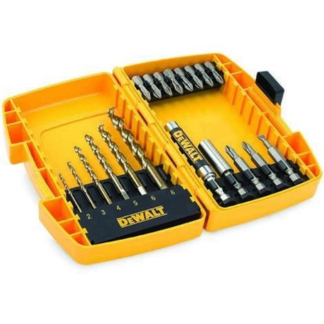 DeWalt DT70712-QZ Juego de 19 piezas Brocas y Puntas Negro