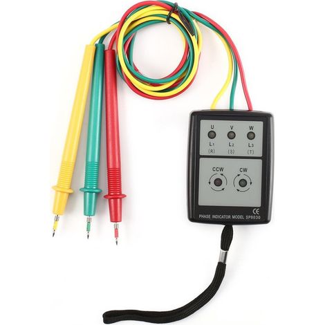 Testeur Phase SP8030 – Triphasé, Portable – Générateur (1/5)