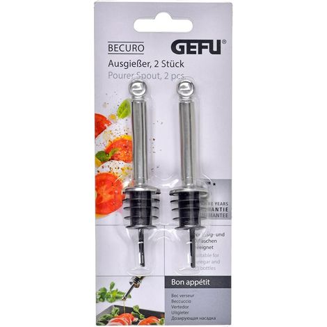 Vertedores gefu acero inoxidable 10 cm precisos (1/3)