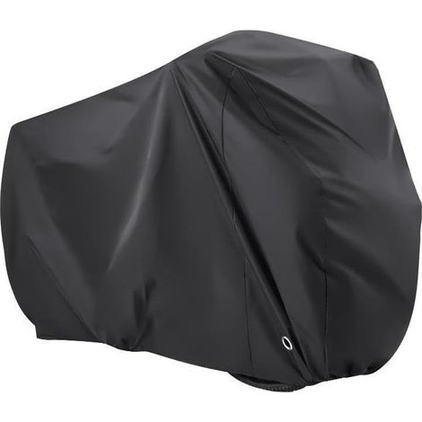 2er-Pack Fahrrad-Aufbewahrungshüllen für den Außenbereich, wasserdichte Allwetter-Schutzhüllen aus 210D Nylon (schwarz, 79 x 30 x 43 Zoll). (1/3)