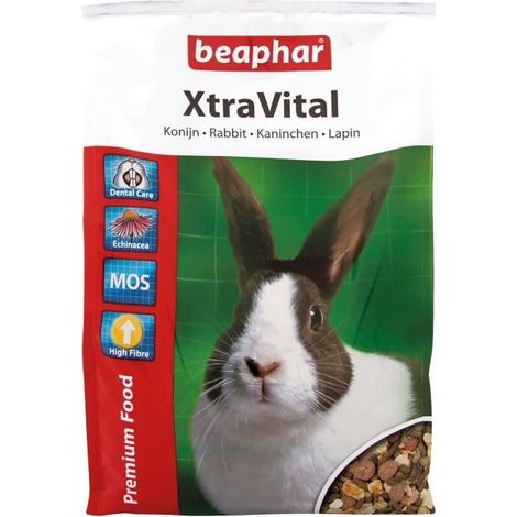 Nourriture de lapin de la lapin de Beharn Xtravital, 2,5 kg (1/4)