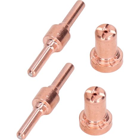 Lot de 20 pieces accessoires torche plasma embout electrode buse cuivre pour PT31 LG40 poste a souder 40A (1/5)
