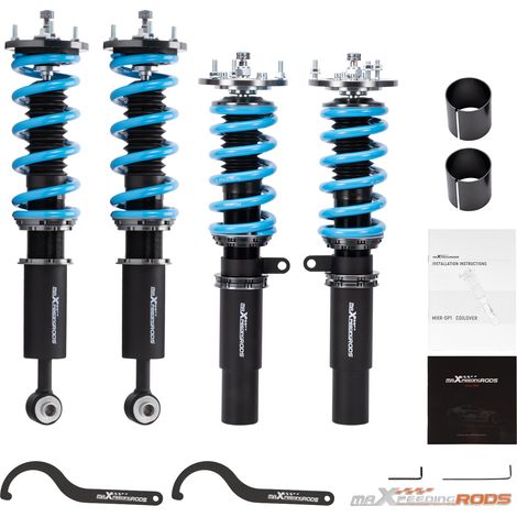Réglable Amortisseurs For BMW 5 E39 1995-2003 RWD notchback Combinés Filetés (1/5)