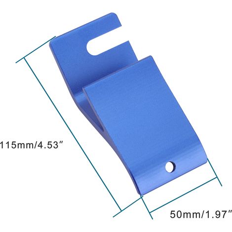 Tire bead holder tool for off-road motorcycles, tire removal aids, modification parts (blue) (1/4)