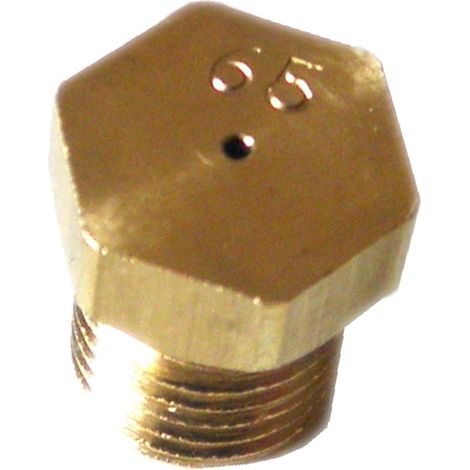 Injecteur, gicleur butane propane diam. 65 (a l'unité) (Z05P172) Plaque de cuisson AIRLUX, GLEM
